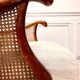 Vintage shepherdess armchair