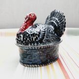 Ceramic turkey terrine