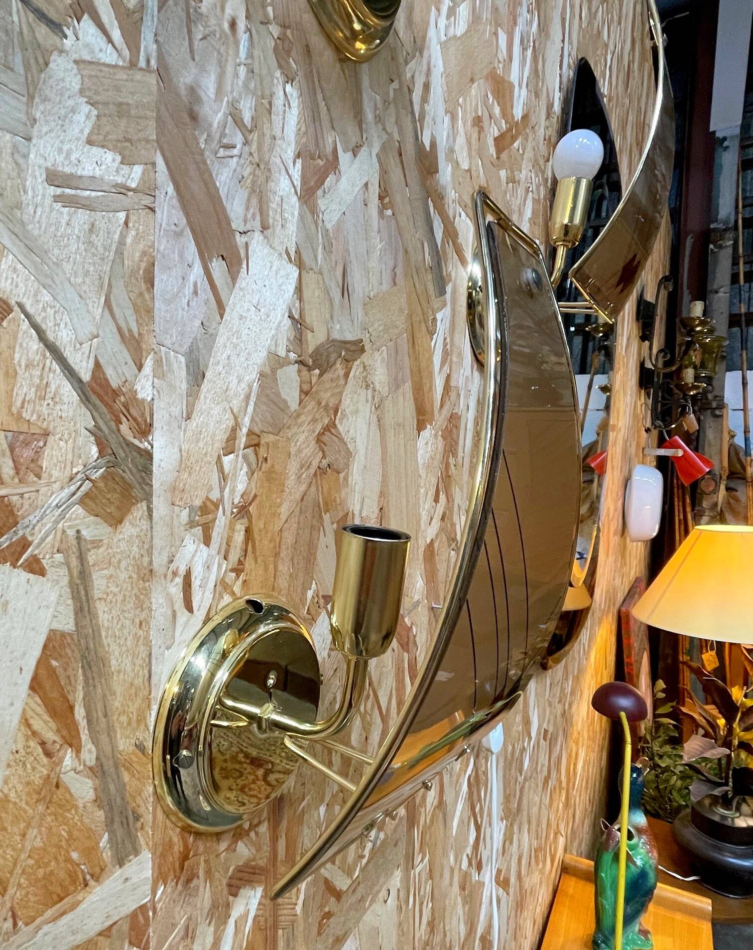 1980s vintage wall light