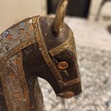 Hand-carved horse