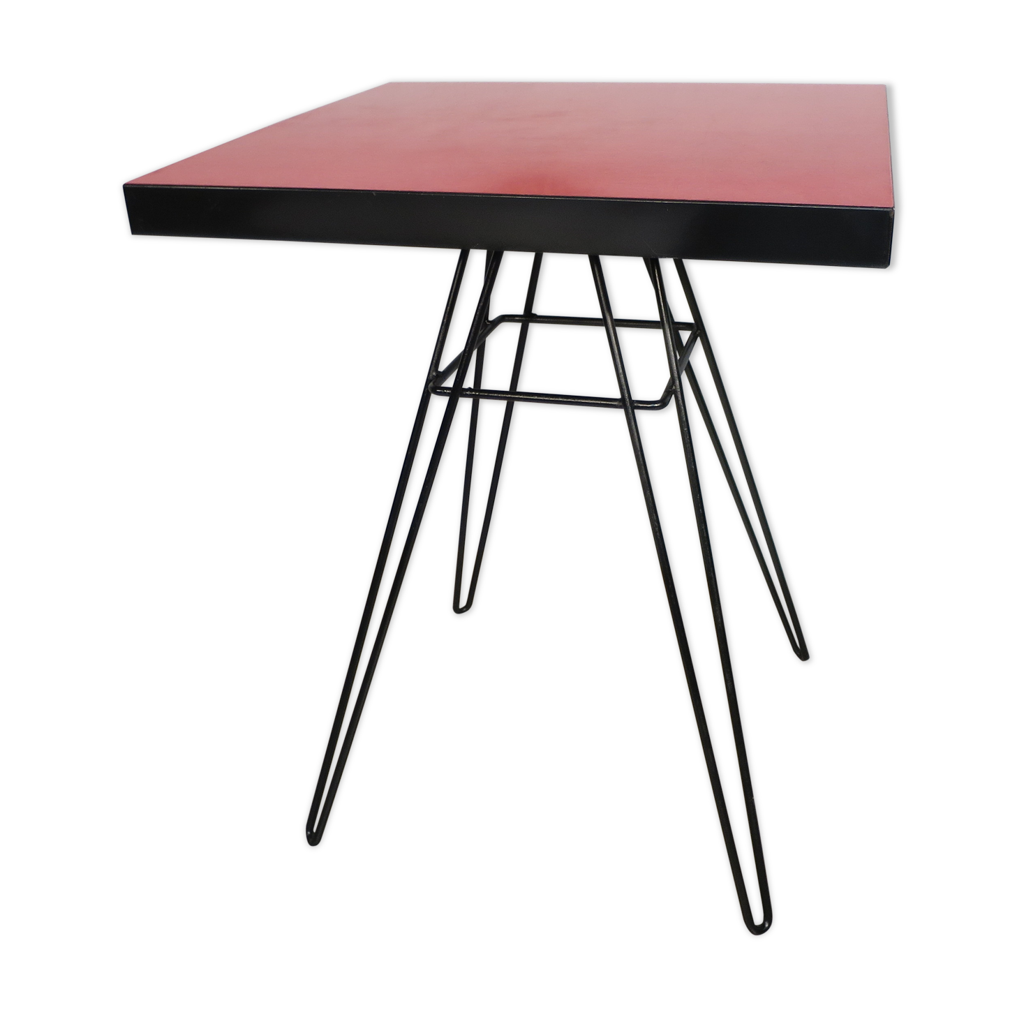 Table bistro trampled "pin" 50s