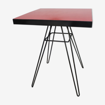 Table bistro trampled "pin" 50s
