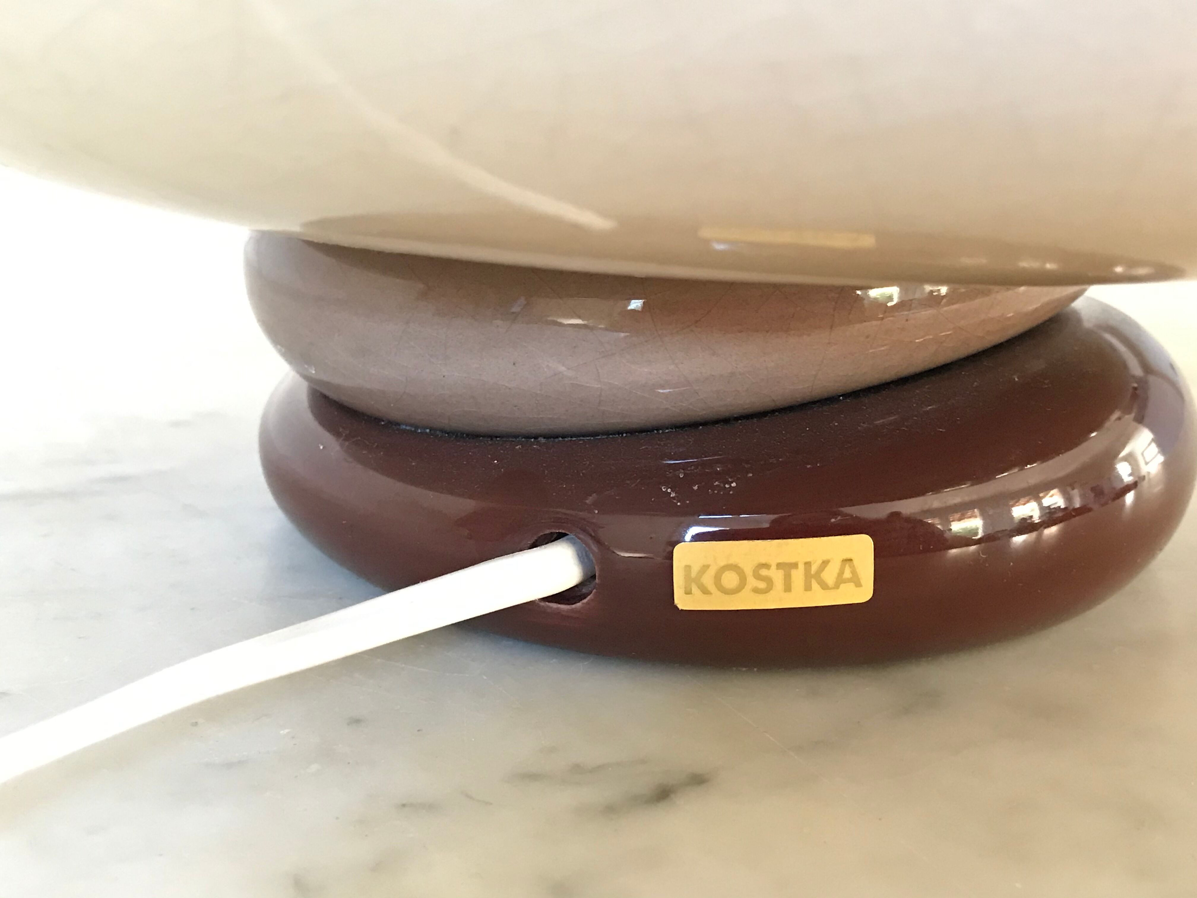 Kostka cracked pebble lamp