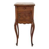 TABLE de Chevet Style Louis XV MARBRE