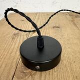 Vintage Industrial Grey Painted Ceiling Lamp, 2000s