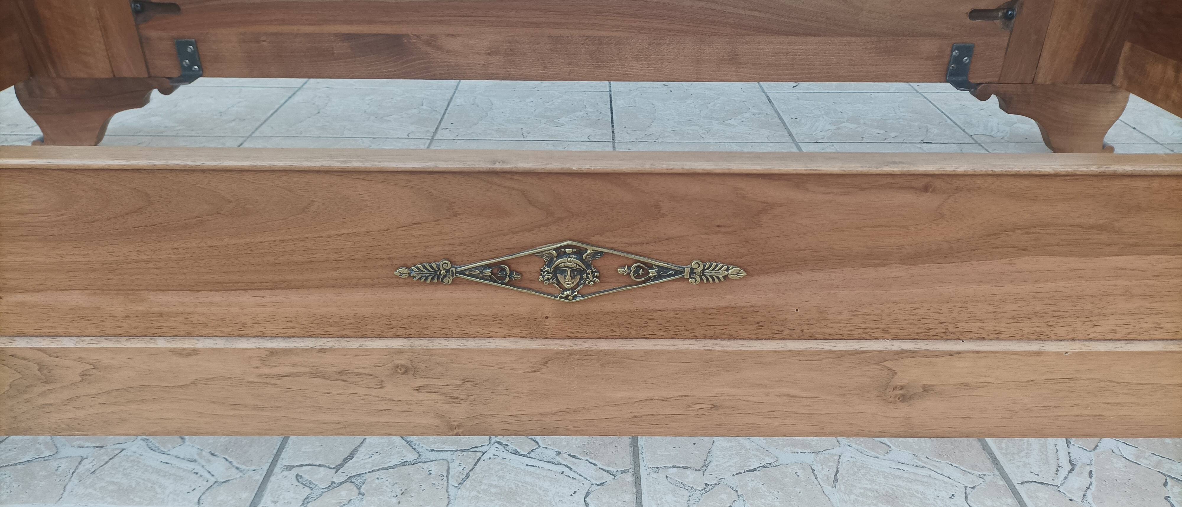 Empire Style Mahogany Bed