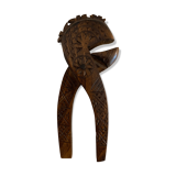 Nutcrackers folk art carved wood