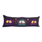 Vintage embroidered cushion cover 41x117 cm