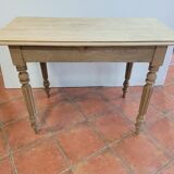Table rectangulaire ancienne en orme massif
