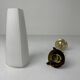 Antique brass and vintage opaline wall light