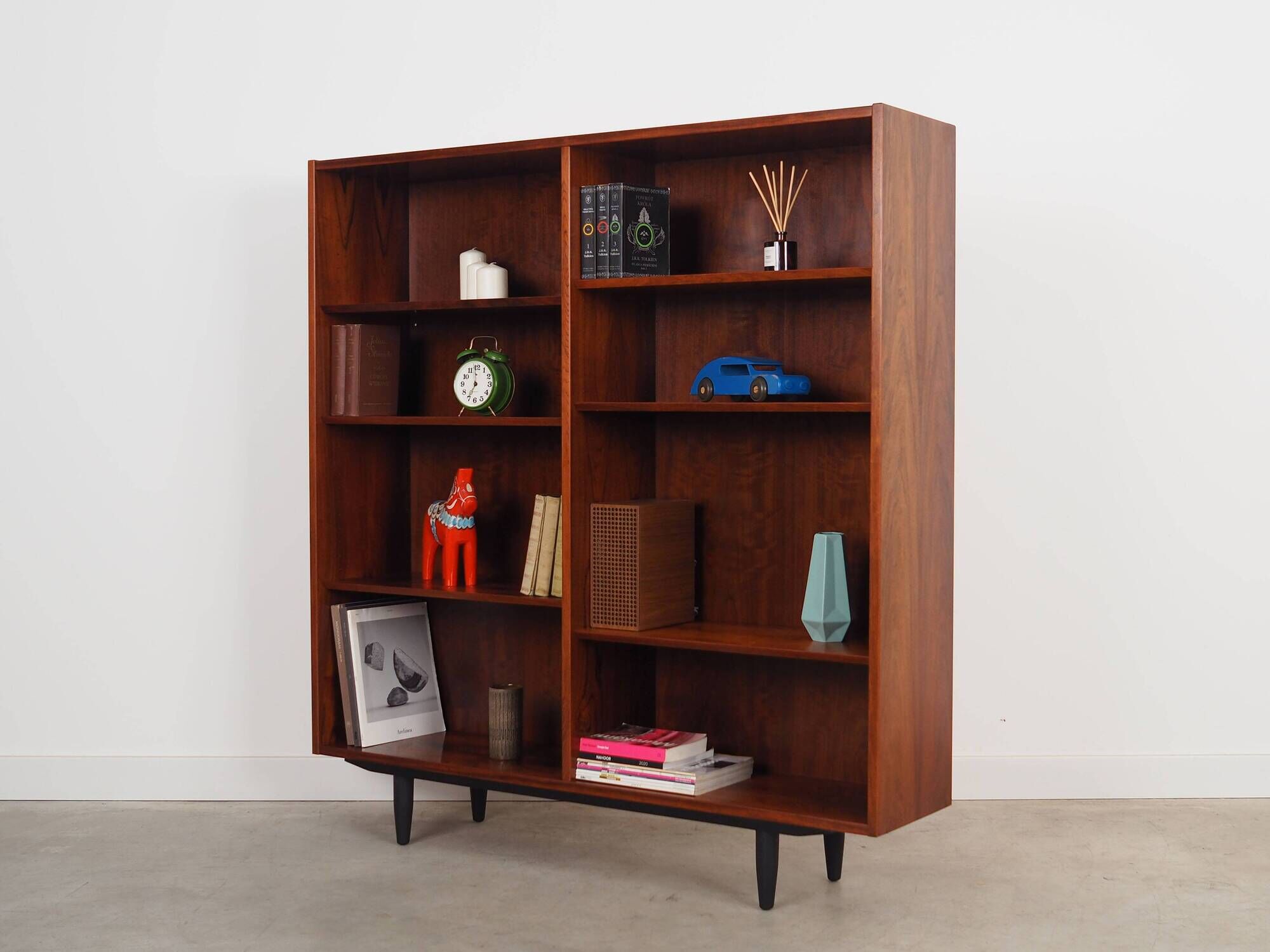 Rosewood bookcase, Danish design, 1970s, production: Hundevad