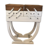 Worker, sewing box