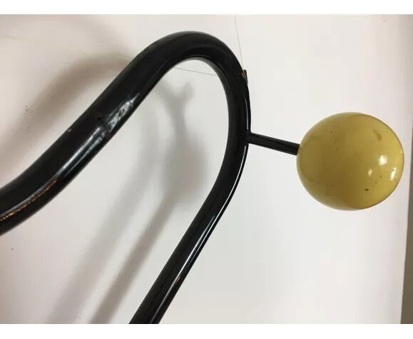 Heart wall coat rack and metal umbrella holder 50s