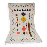 Handmade moroccan berber carpet 260 x 154 cm