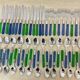 Ensemble de couverts vintage Ikea Bubblor