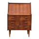 Norwegian teak secretary, Scandinavian vintage 1960s