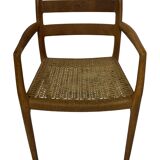 Vintage Niels Otto Moller Armchair Model 67 in Oak Danish Design