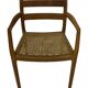 Vintage Niels Otto Moller Armchair Model 67 in Oak Danish Design