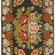 Hand-Knotted Vintage Tapestry Black Kilim 180 cm x 333 cm - 23258