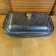 Antique Serving Dish 2R Silverplate Silver + Gold Medicine