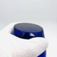 Giant Vase 44cm Bo Borgström Åseda Blue Glass Sweden Label