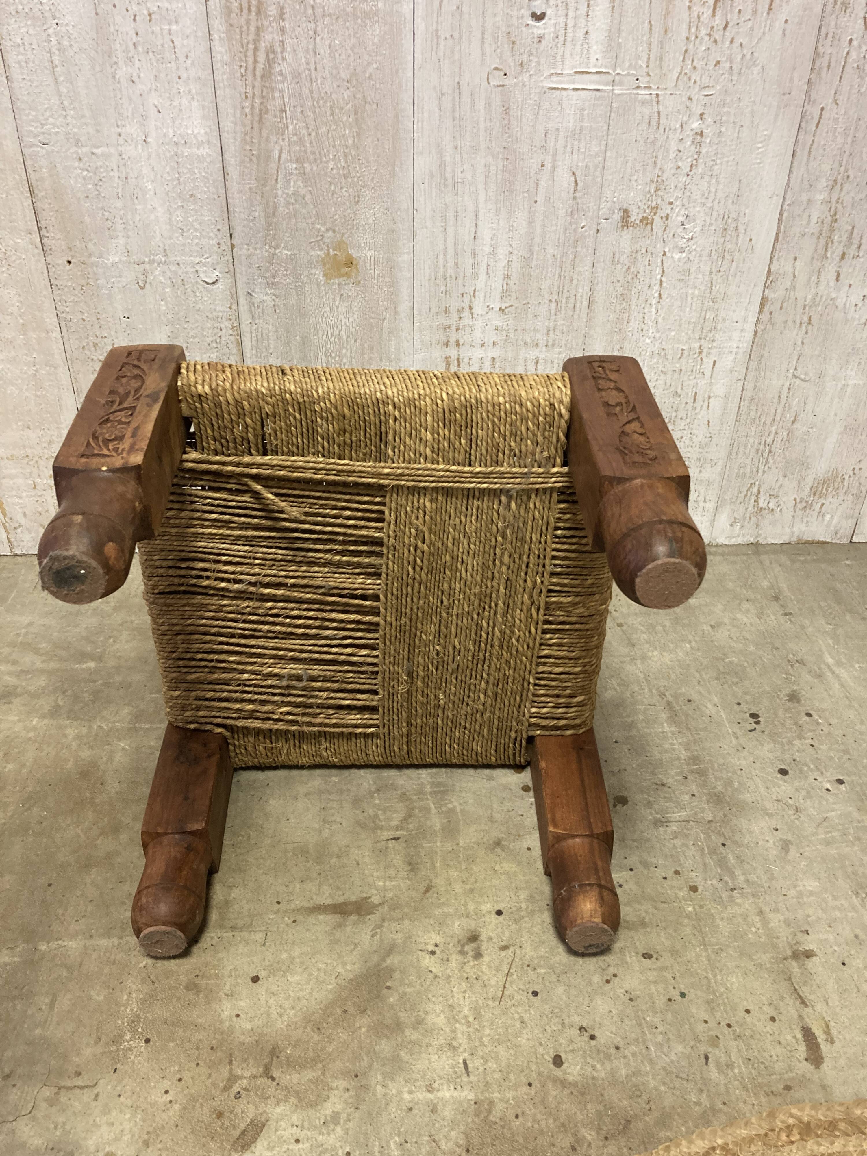 Vintage footrest