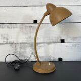 Old metal articulated desk lamp
