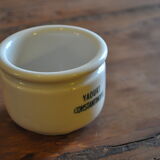 Vintage yoghurt pot