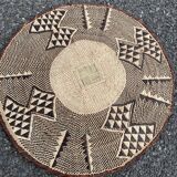 Handmade African Batonga basket in Zimbabwe