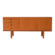 Scandinavian vintage oak sideboard with drawers and doors