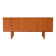 Scandinavian vintage oak sideboard with drawers and doors
