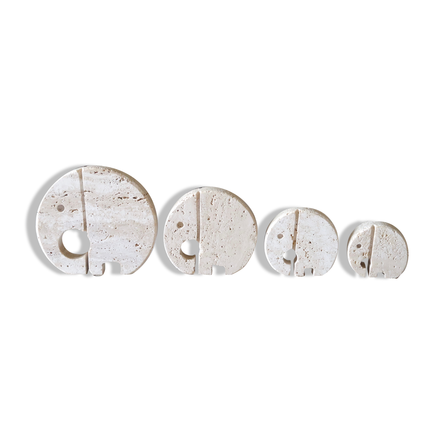 Travertine elephants, 70s