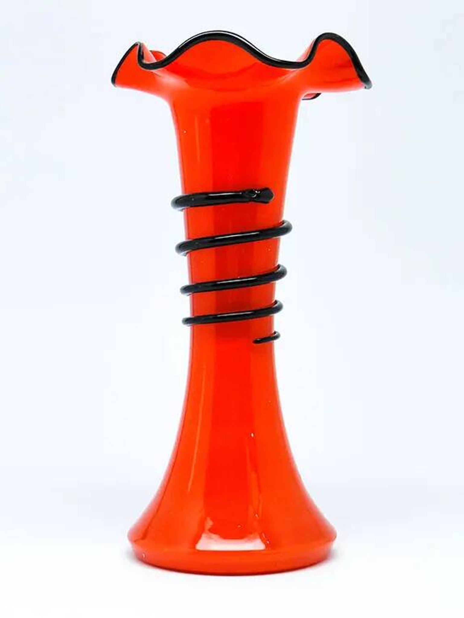 Vase Tango, Art Déco, verre, Kralik, Tchécoslovaquie, années 1930