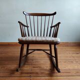 Chaise berçante par Børge Mogensen