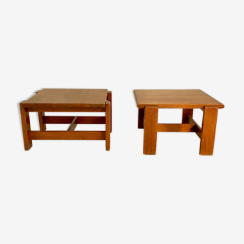 Pair of sofa ends 1970