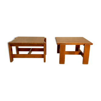 Pair of sofa ends 1970