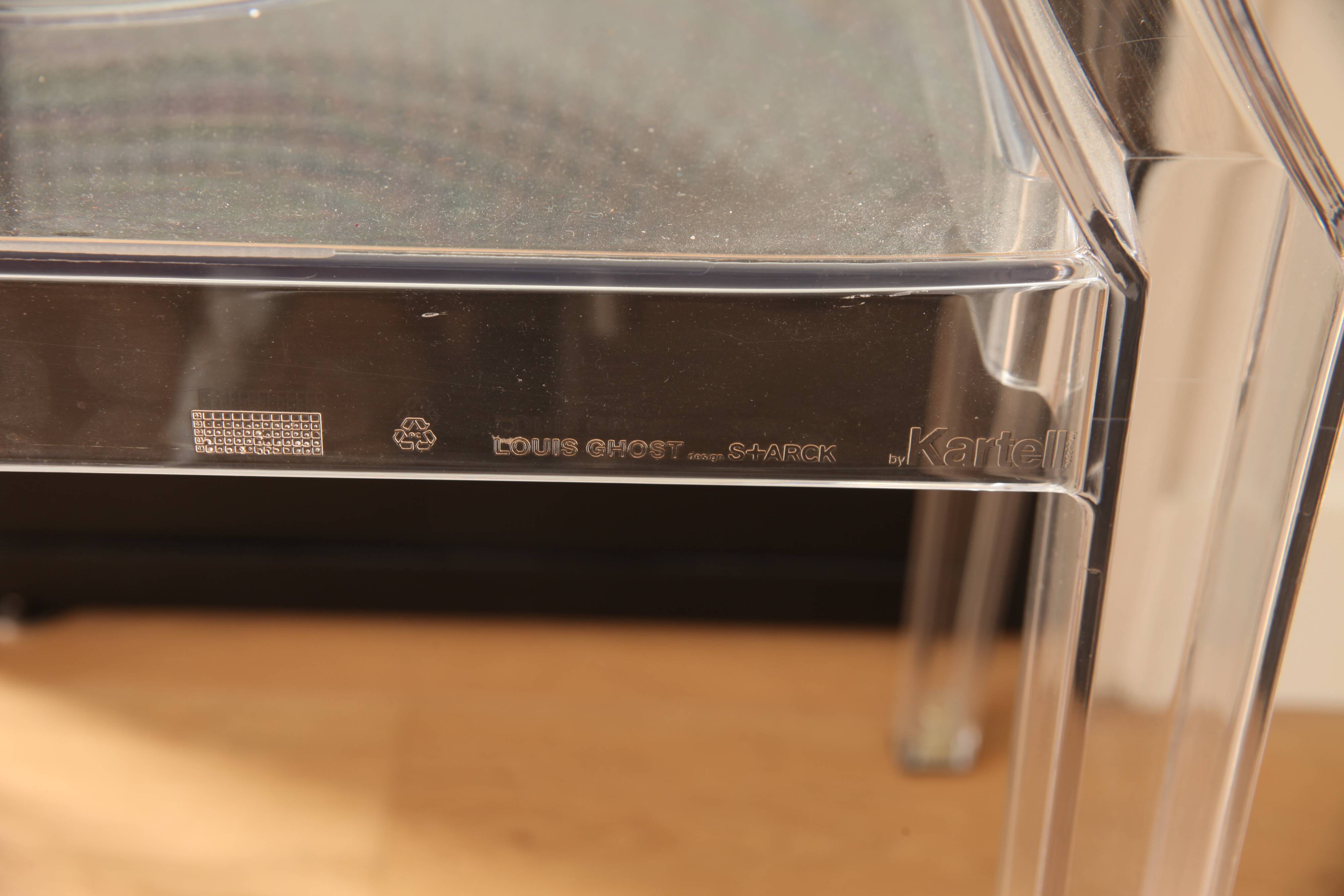 Louis Ghost Chair by Philippe Starck for Kartell