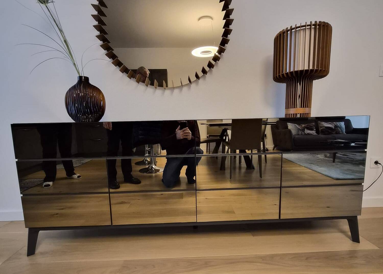 Roche bobois buffet model globo in perfect condition