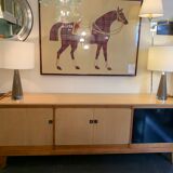 Vintage ash sideboard from the 1950s