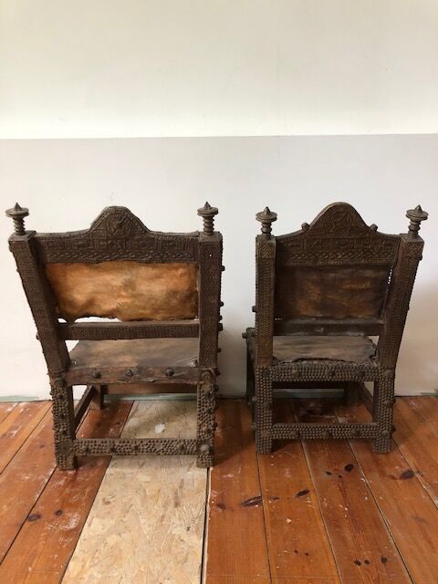 Pair chairs Ashanti Ghana