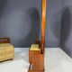Art Deco vanity with stool, walnut, Czechoslovakia, 1930s