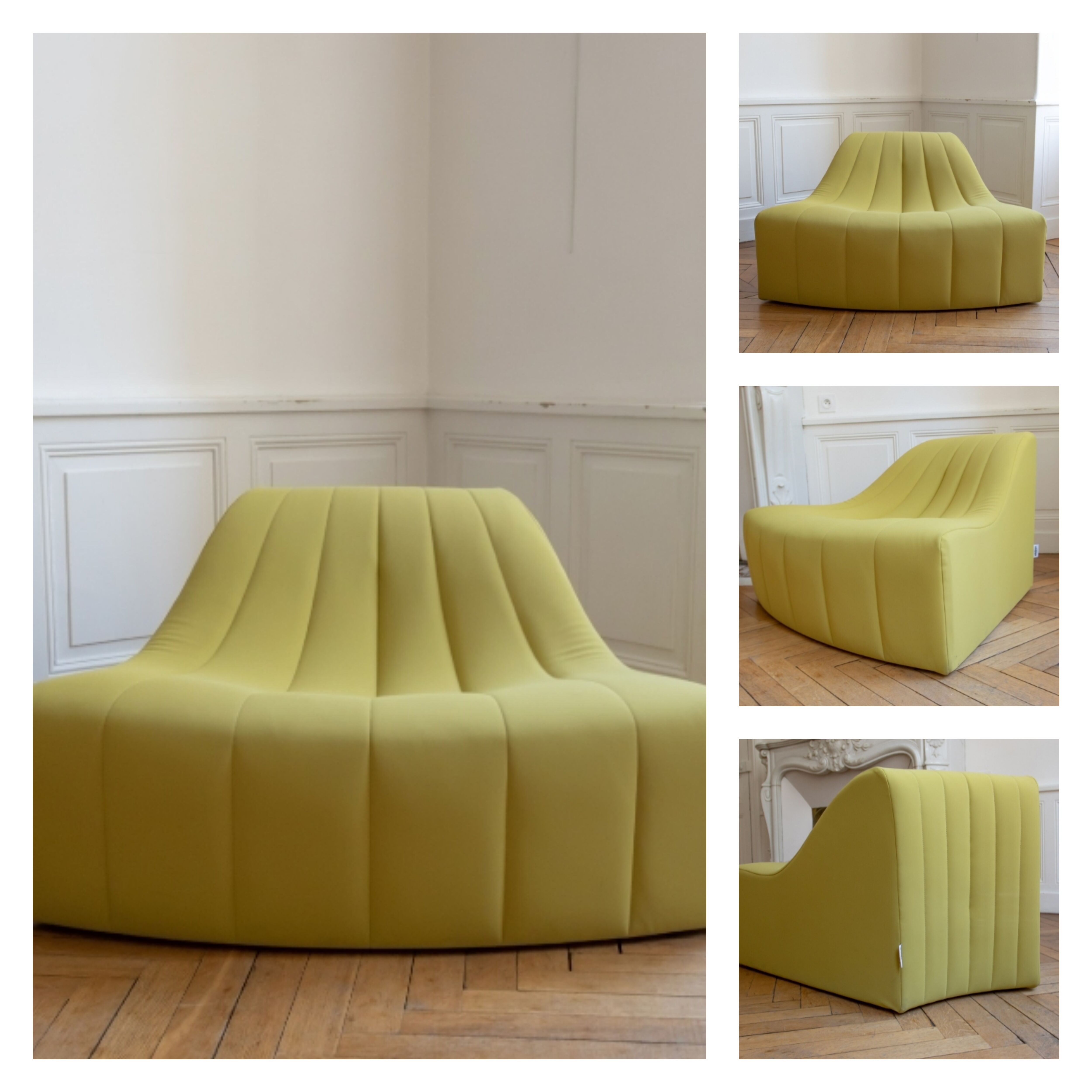 Steiner Chromatic Model by Kwok Hoi Chan Driver - Armchair