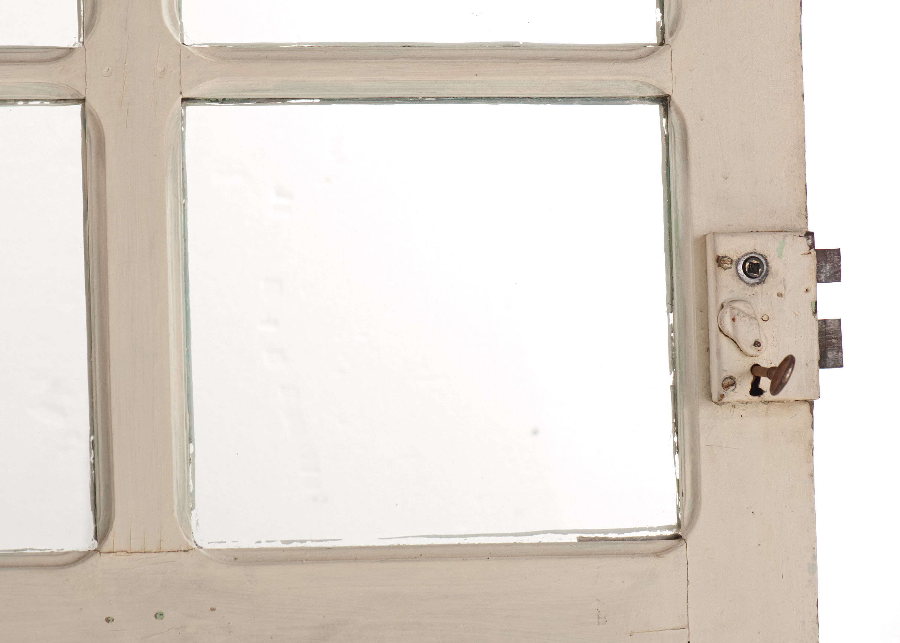 Oak glass entrance door from the 50s
