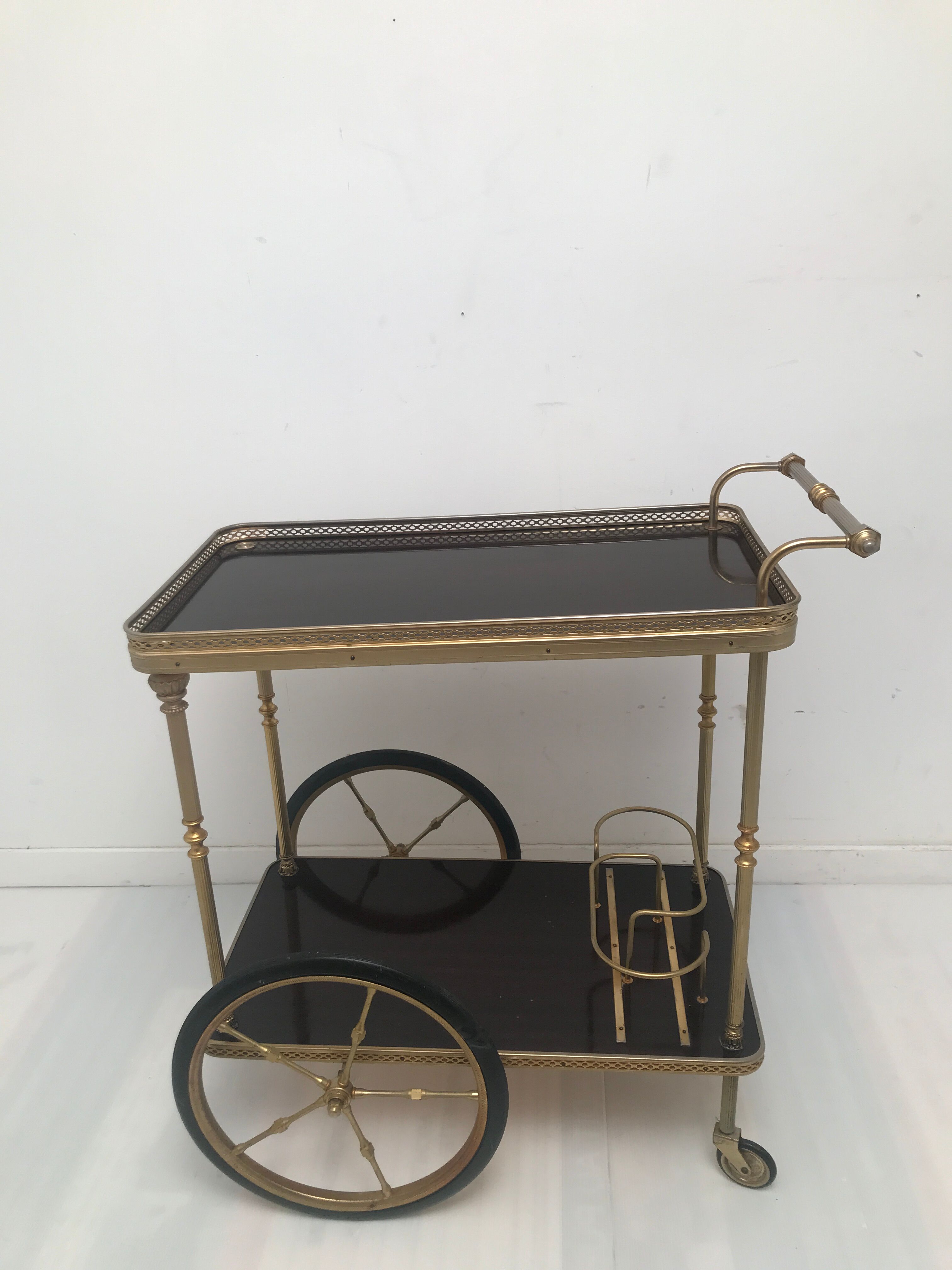 Rolling vintage dessert in 2 trays 1960
