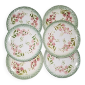 Assiettes à dessert Digoin & Sarreguemines
