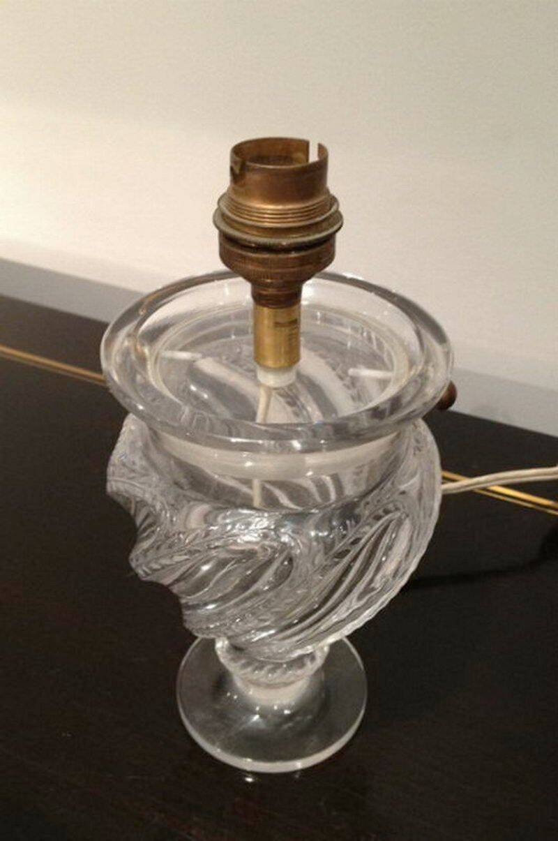 Small glass lamp