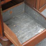 Antique mahogany wood furniture, English counter furniture, English servant, buffet furniture