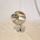 Lampe spot Eyeball aluminium brossé, 1970