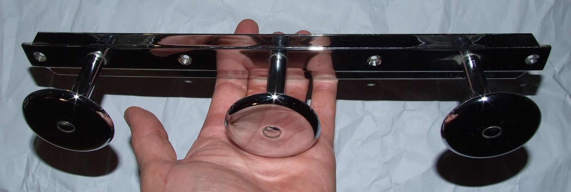 Chrome coat holder 1970