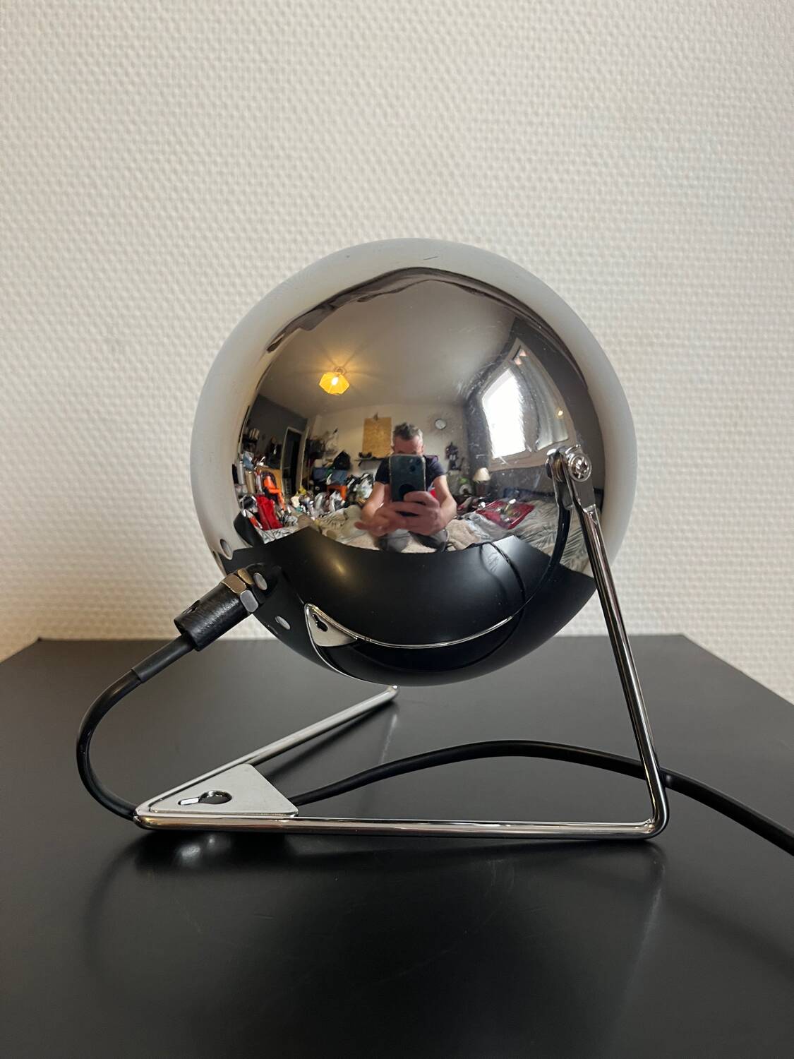 Globe métal inclinable eyeball
